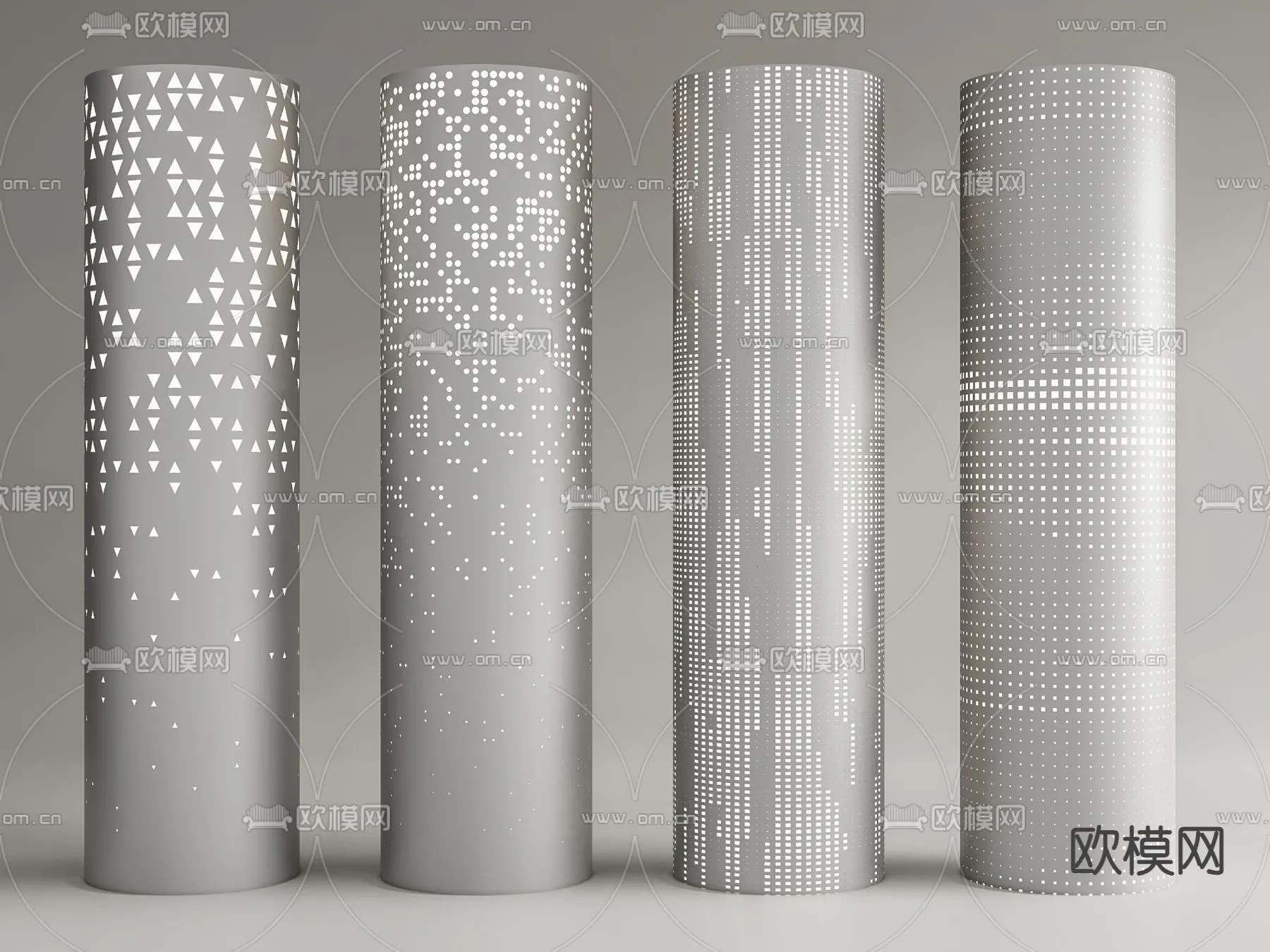 PILLAR 3D MODELS - VRAY / CORONA - 3D MODEL - 528