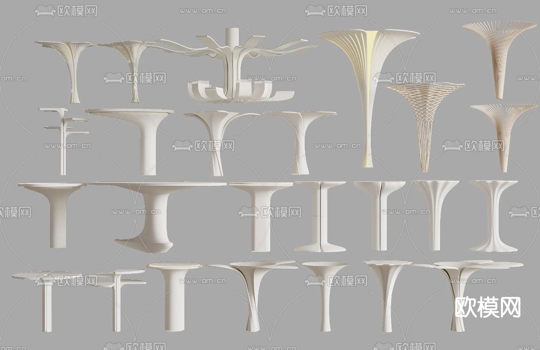 PILLAR 3D MODELS - VRAY / CORONA - 3D MODEL - 569