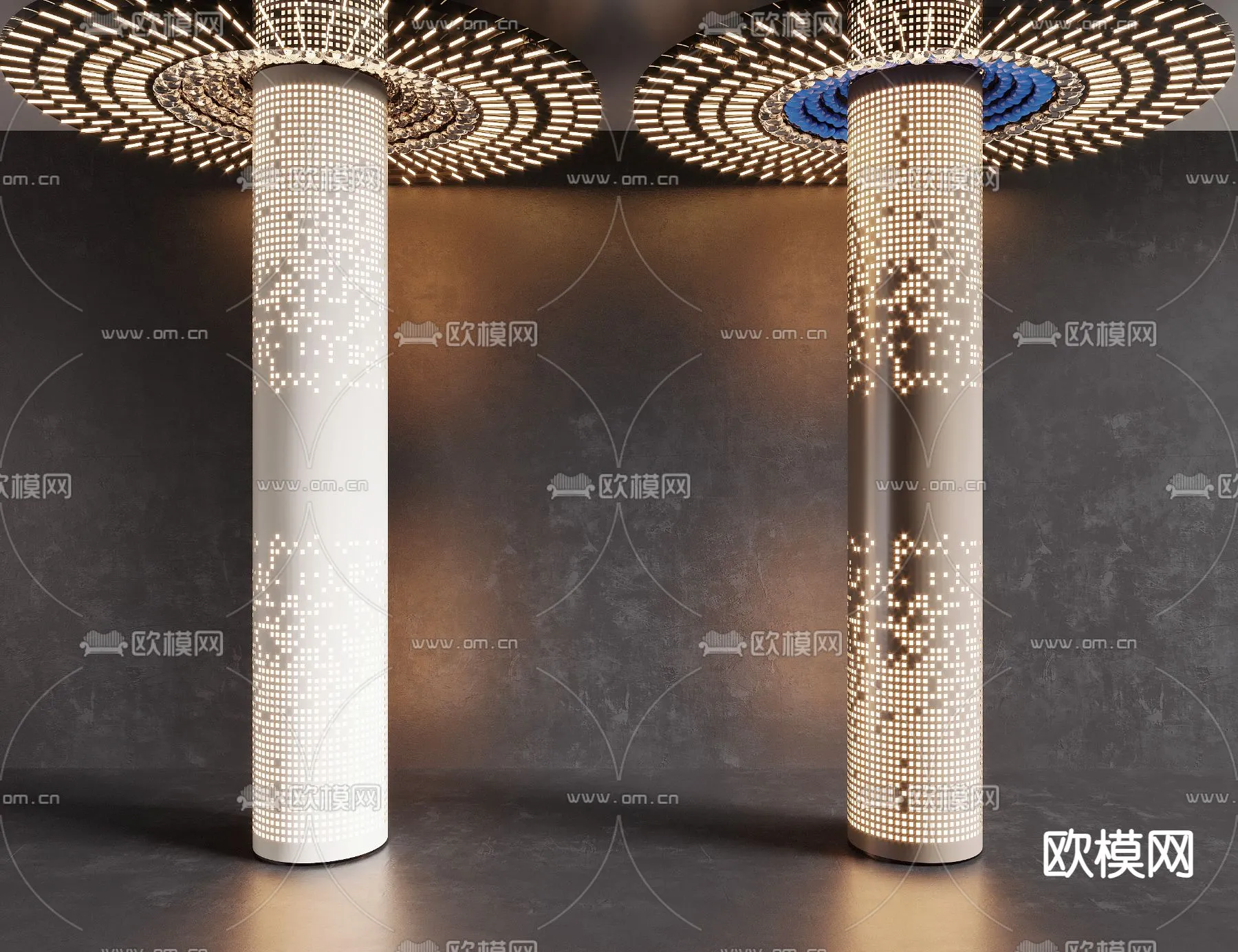 PILLAR 3D MODELS - VRAY / CORONA - 3D MODEL - 582