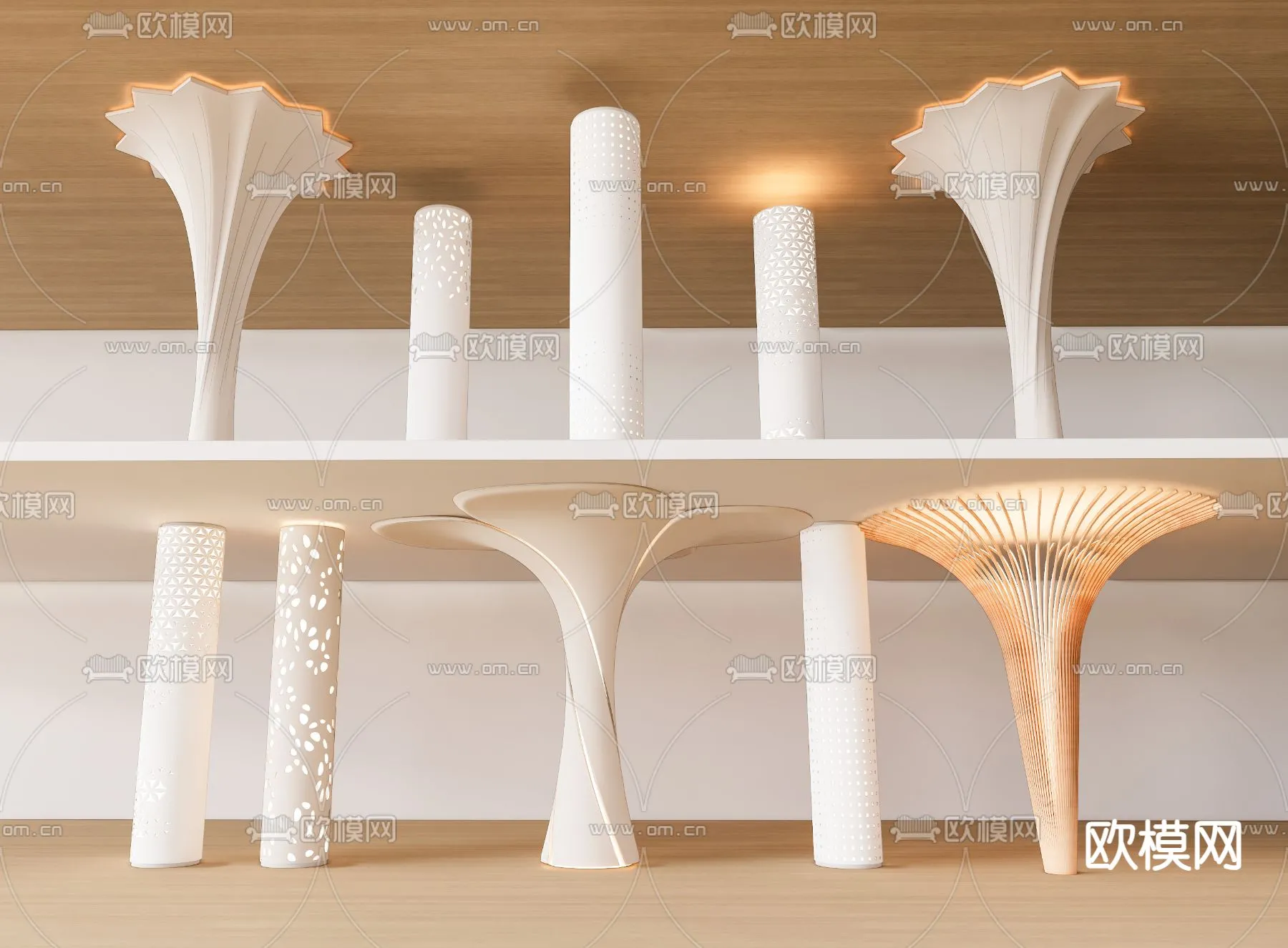 PILLAR 3D MODELS - VRAY / CORONA - 3D MODEL - 592