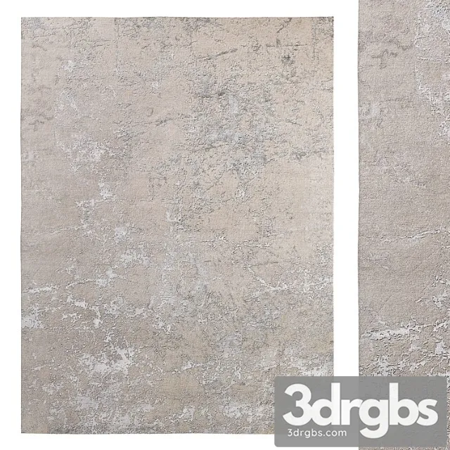 Pillar hand - knotted rug 666 3D Model Free