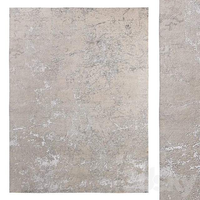 Pillar Hand - Knotted Rug_666 3D Model