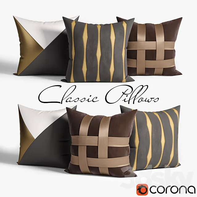 Pillow 001 3D Model