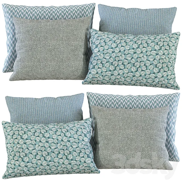 Pillow Decor No. 28 3D Model