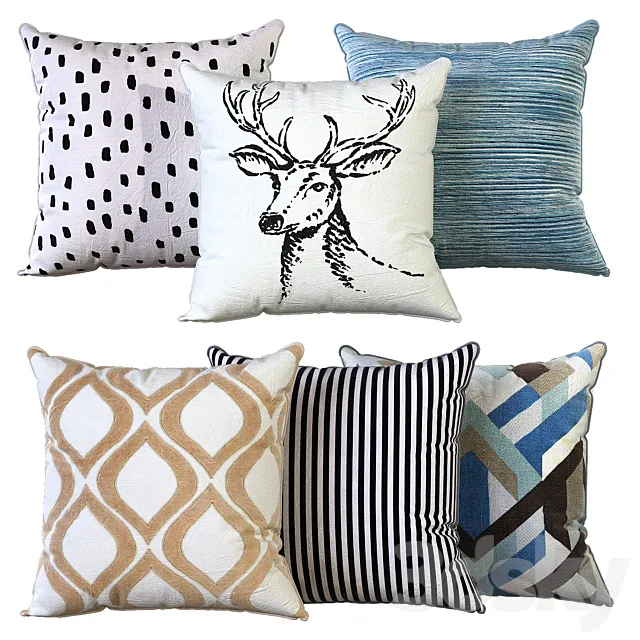 Pillows 58 3D Model