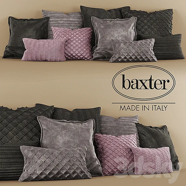 pillows baxter 3DModel