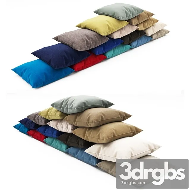 Pillows Collection 2 3D Model Download