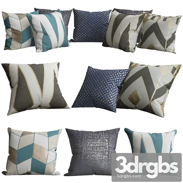 Pillows For Sofa Premium Pro 83 3D Model Free