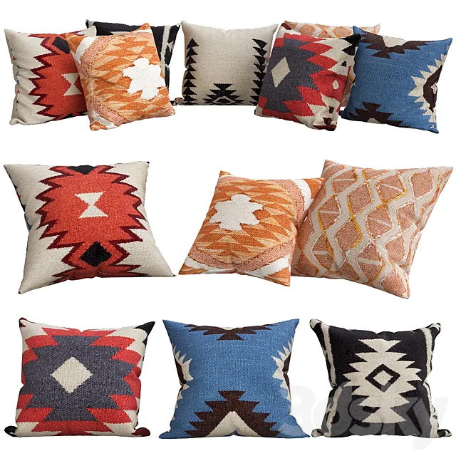 Pillows for sofa Premium PRO No. 144 3D Model