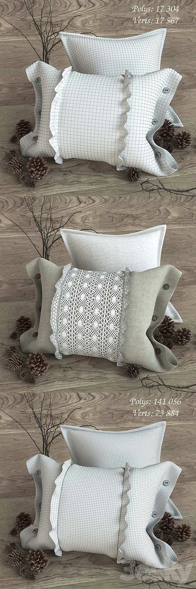 Pillows in country style Free Download