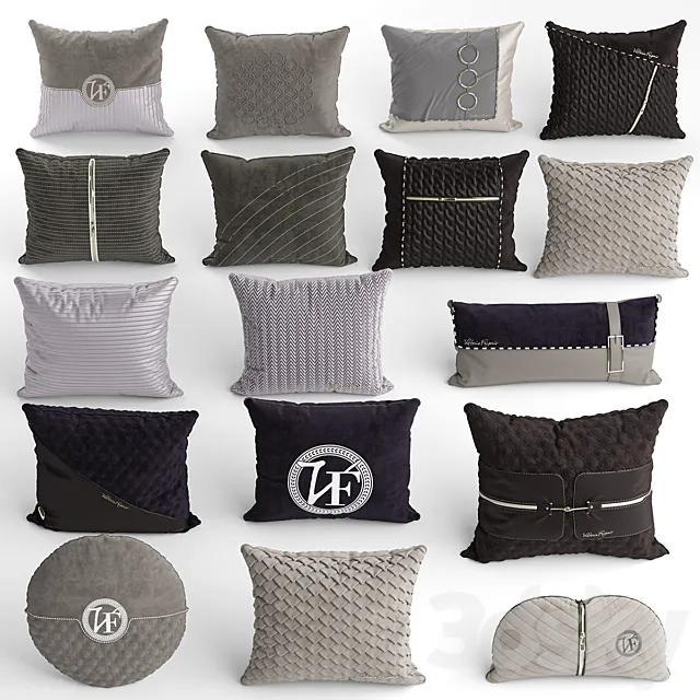 Pillows of vittoria frigerio 3DModel