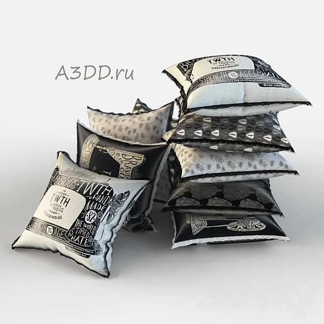 Pillows (Pillows 6) 3DModel