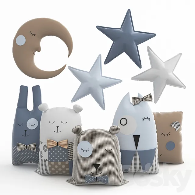 pillows Toys 3DModel