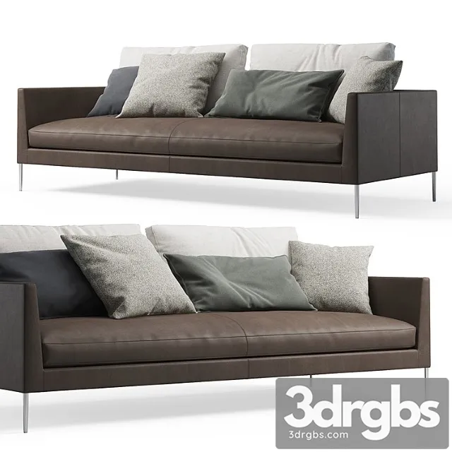 Pilotis cor sofa 2-seater
