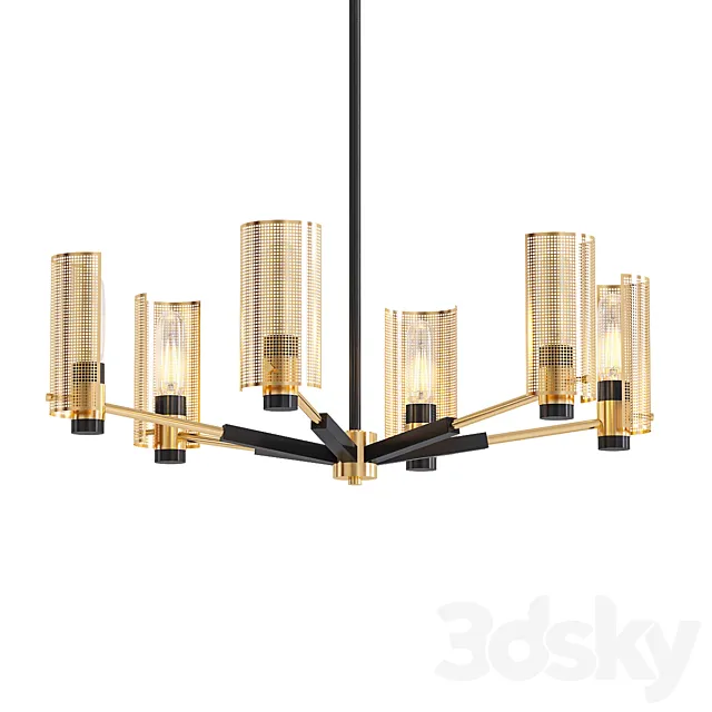 Pilsen chandelier 3D Model