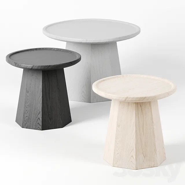 Pine Tables by Normann Copenhagen 3DModel