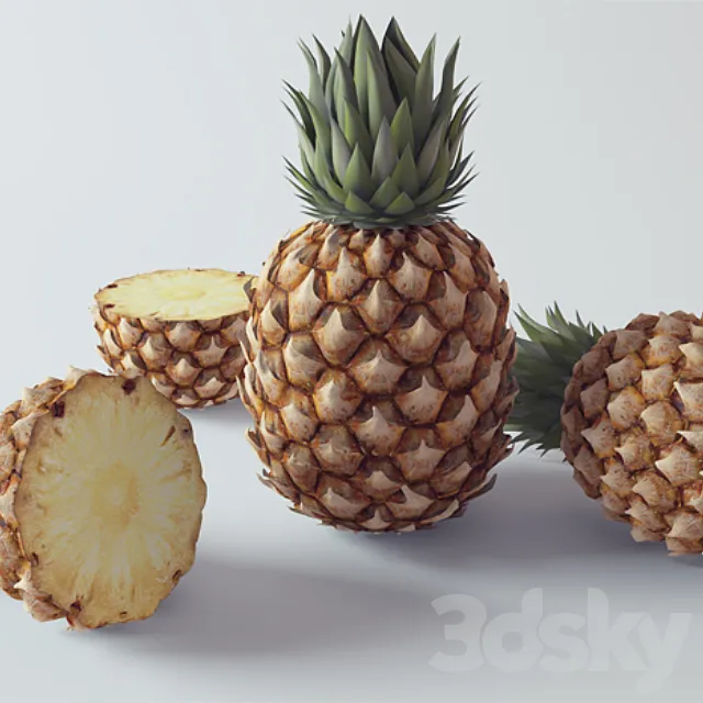 Pineapple 3DModel