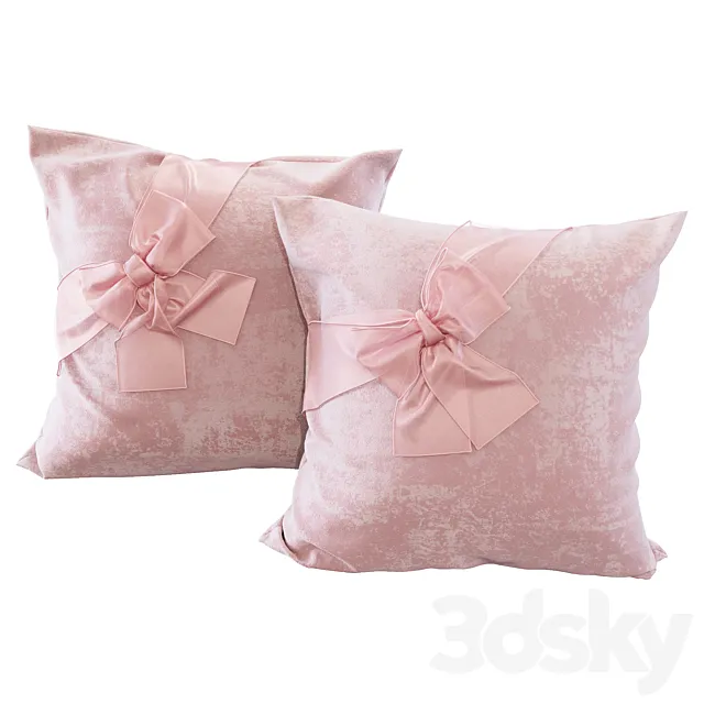 Pink pillows with bows (YOU) Free Download