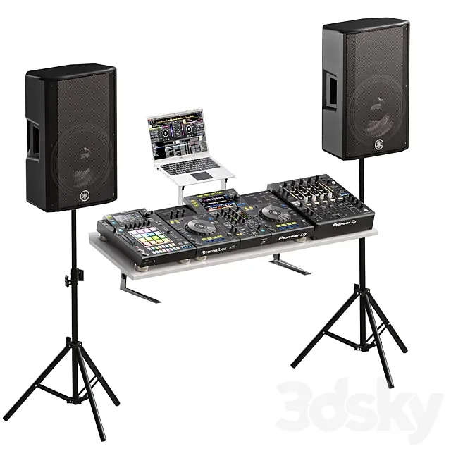 PIONEER DJ 3D Model