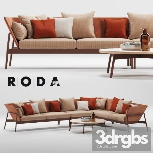 Piper Corner Sofa 3D Model Free