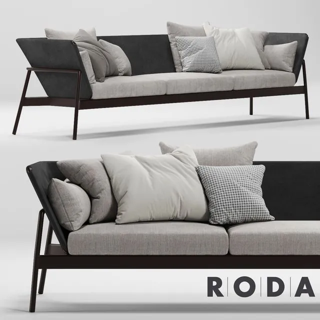PIPER RODA sofa 3D Model