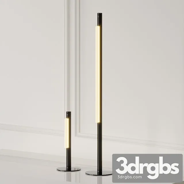 Pipleine floor 125 lamp haute living 3D Model Free