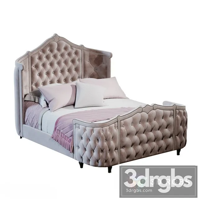 Pippa Tufted Queen Bed Free Download