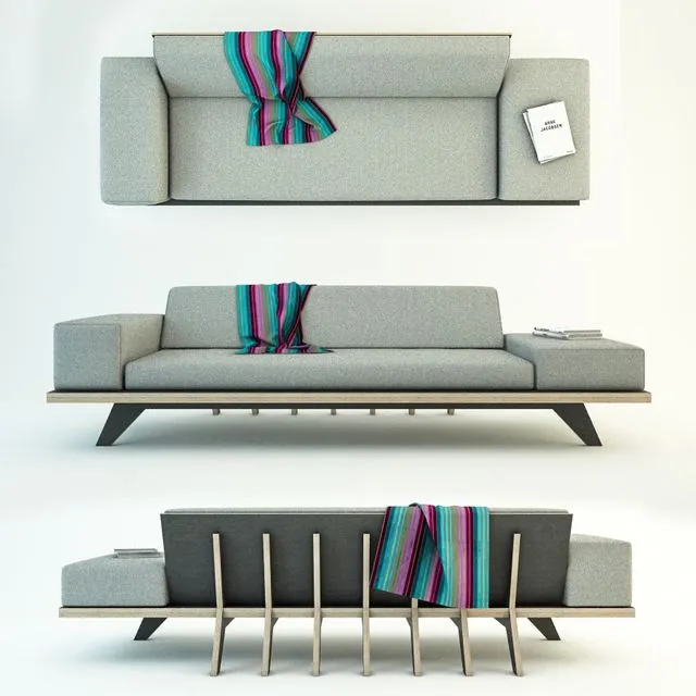 Pirwi SP Sofa 3D Model