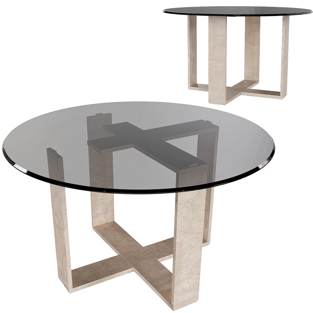 Pistore Marmi - Table Simple Frame 3D Model