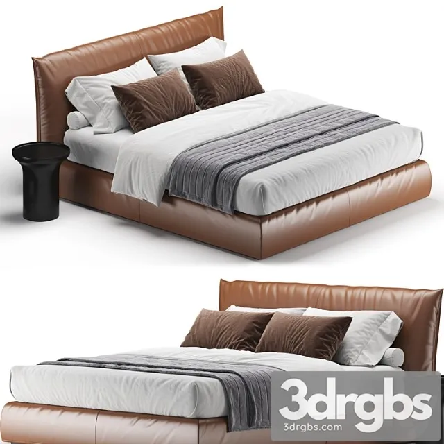 Piumotto Bed 3D Model Free