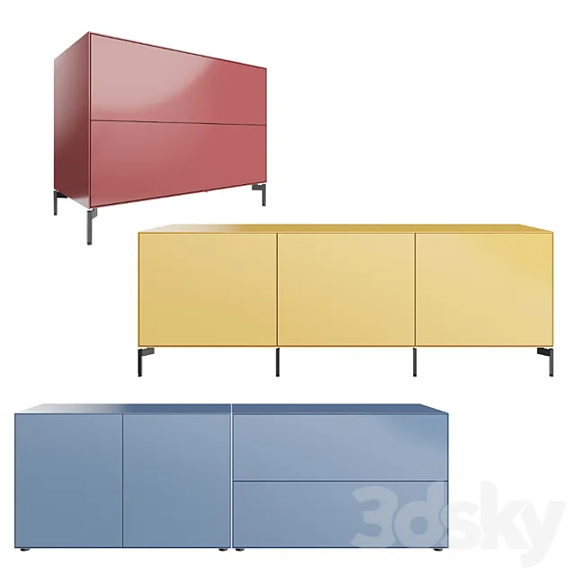 Piure NEX Sideboards 3DModel