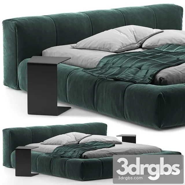 Pixel Bed by Saba Italia 3D Model Free