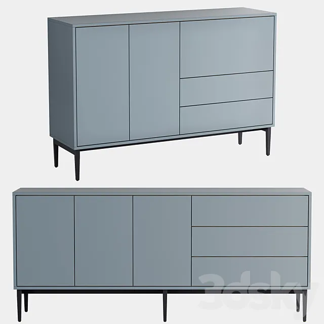 PIXEL CABINET Chest 3D Model