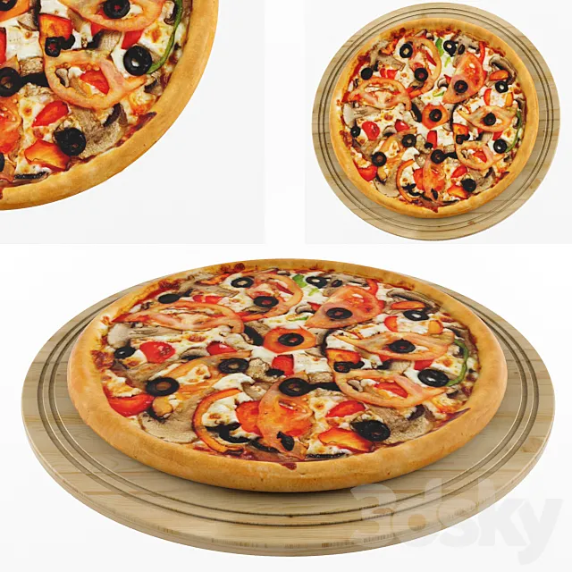 Pizza 3D Model