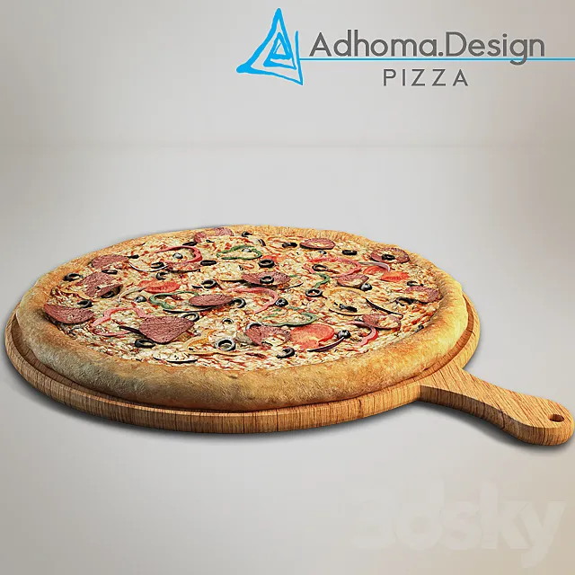 Pizza 3D Model
