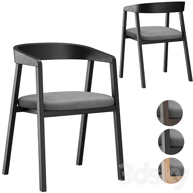 Placido chair 3D Model