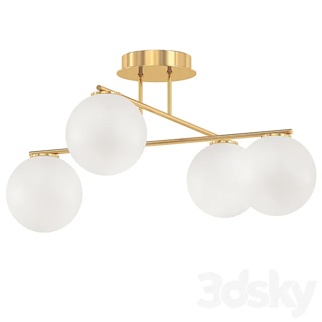 Plafondlamp Atlanta 3D Model