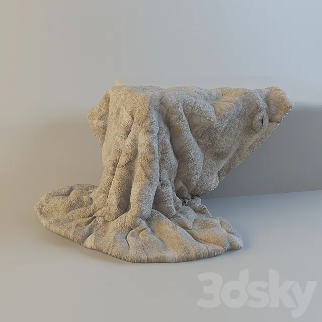 Plaid fur 3D Model