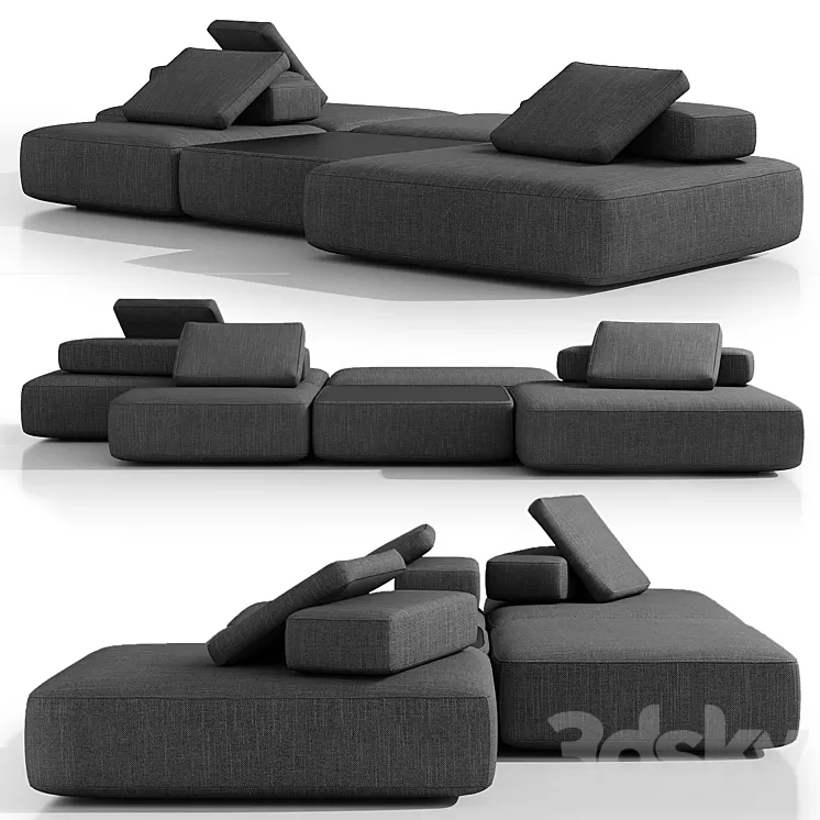 PLAIN sofa - bino home 3D Model Free