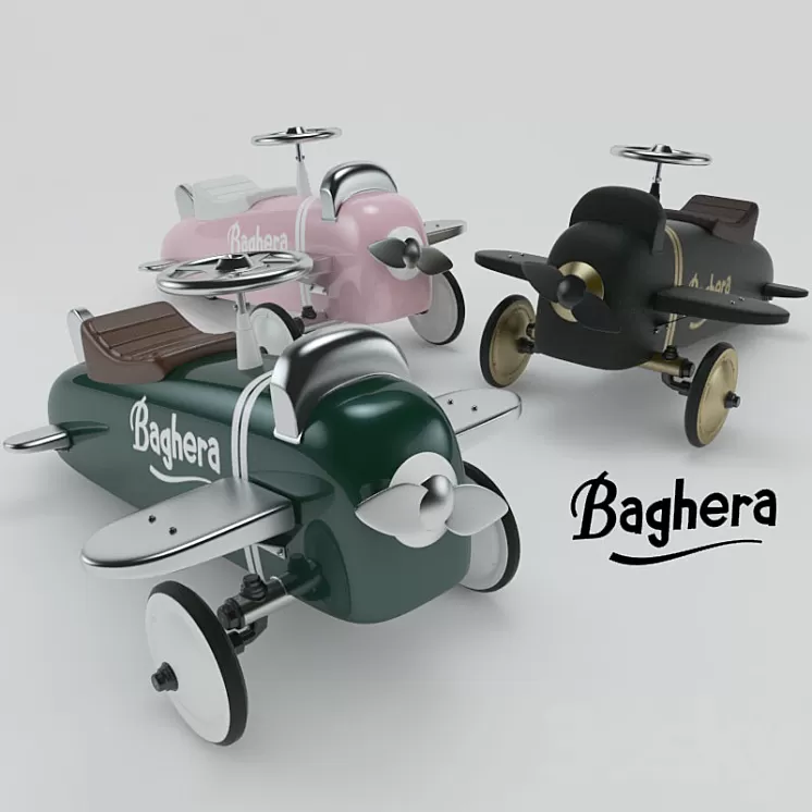 Plane by Baghera 3D Model