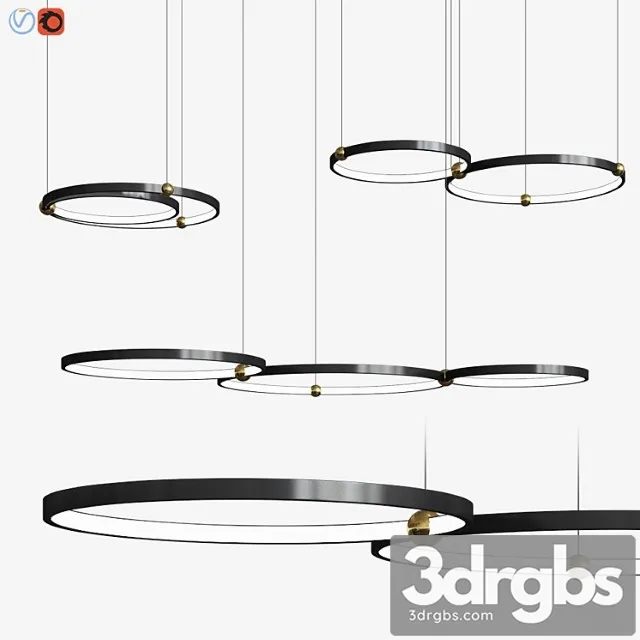 Planetary rings chandelier lampatron Free Download