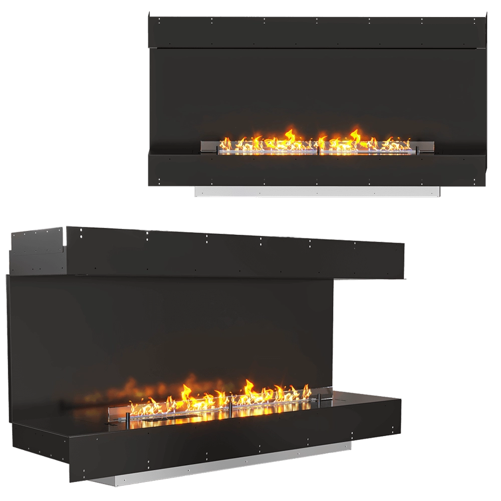 Planika - Fireplace FLA3 1500 3D Model