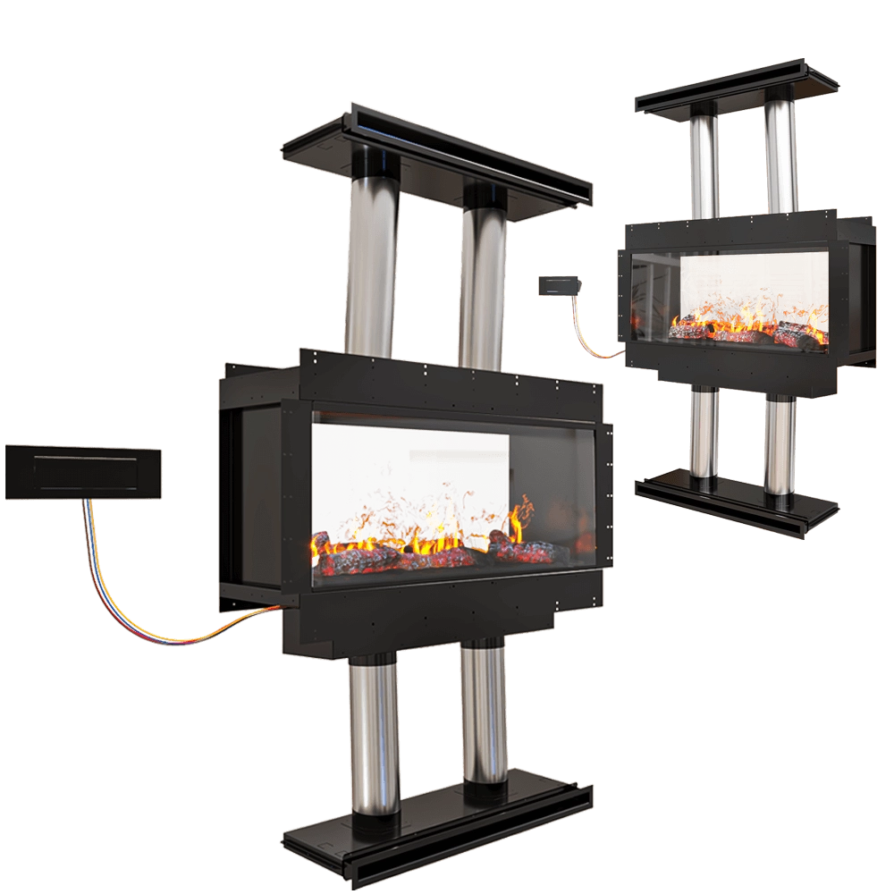Planika - Fireplace Panorama Tunnel 3D Model