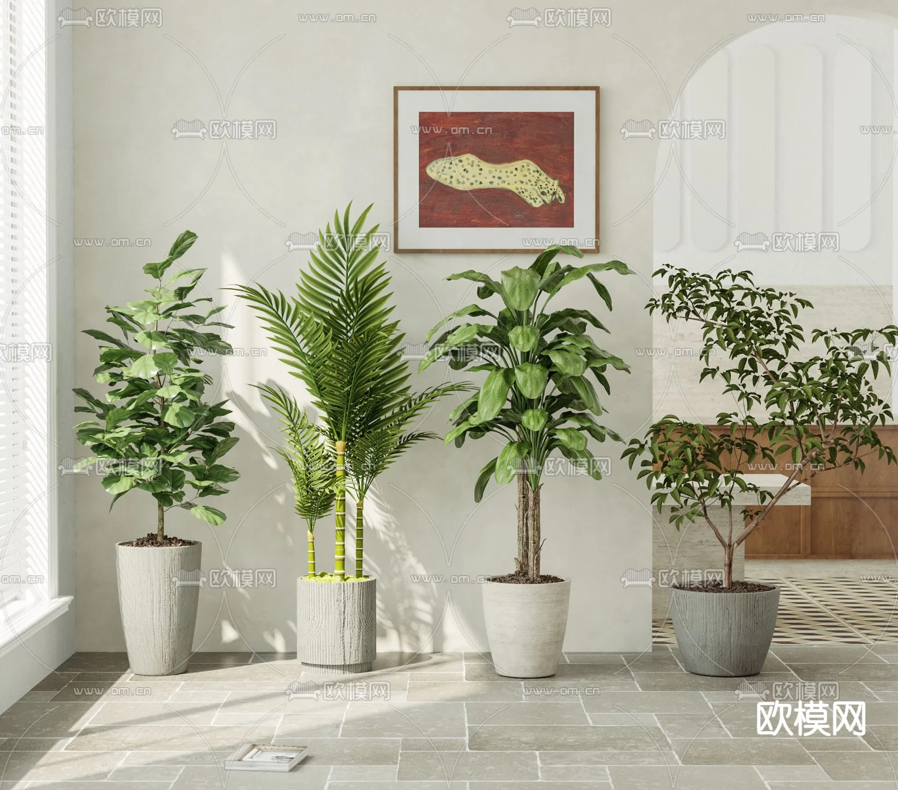 Plant - CORONA - 3D MODEL - 499