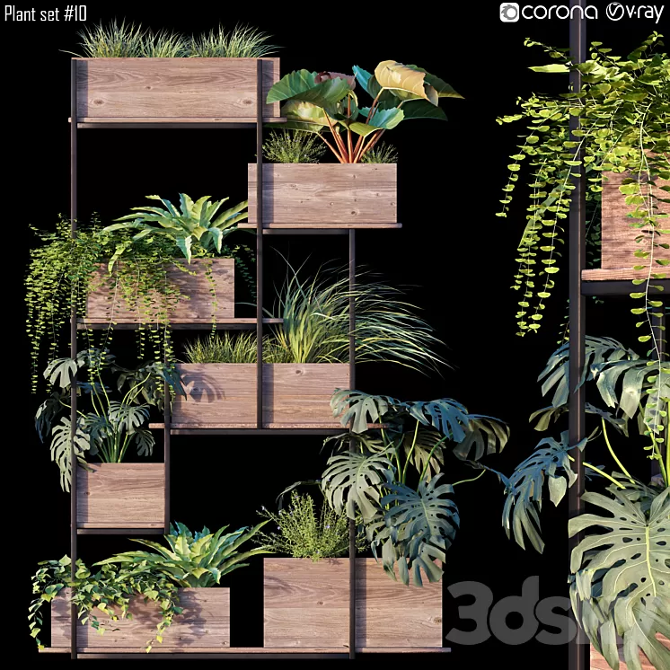 Plant set # 10 3D Model