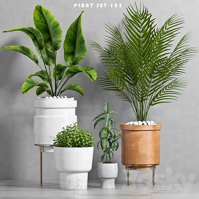 PLANT SET -103 3DModel