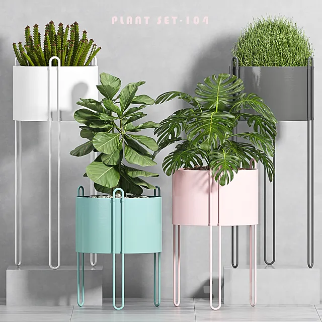 PLANT SET -104 3DModel