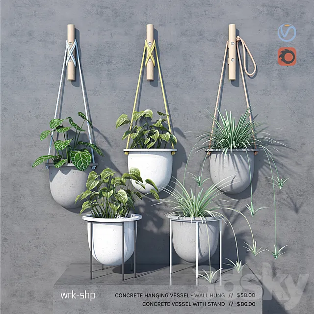 plant set 3DModel