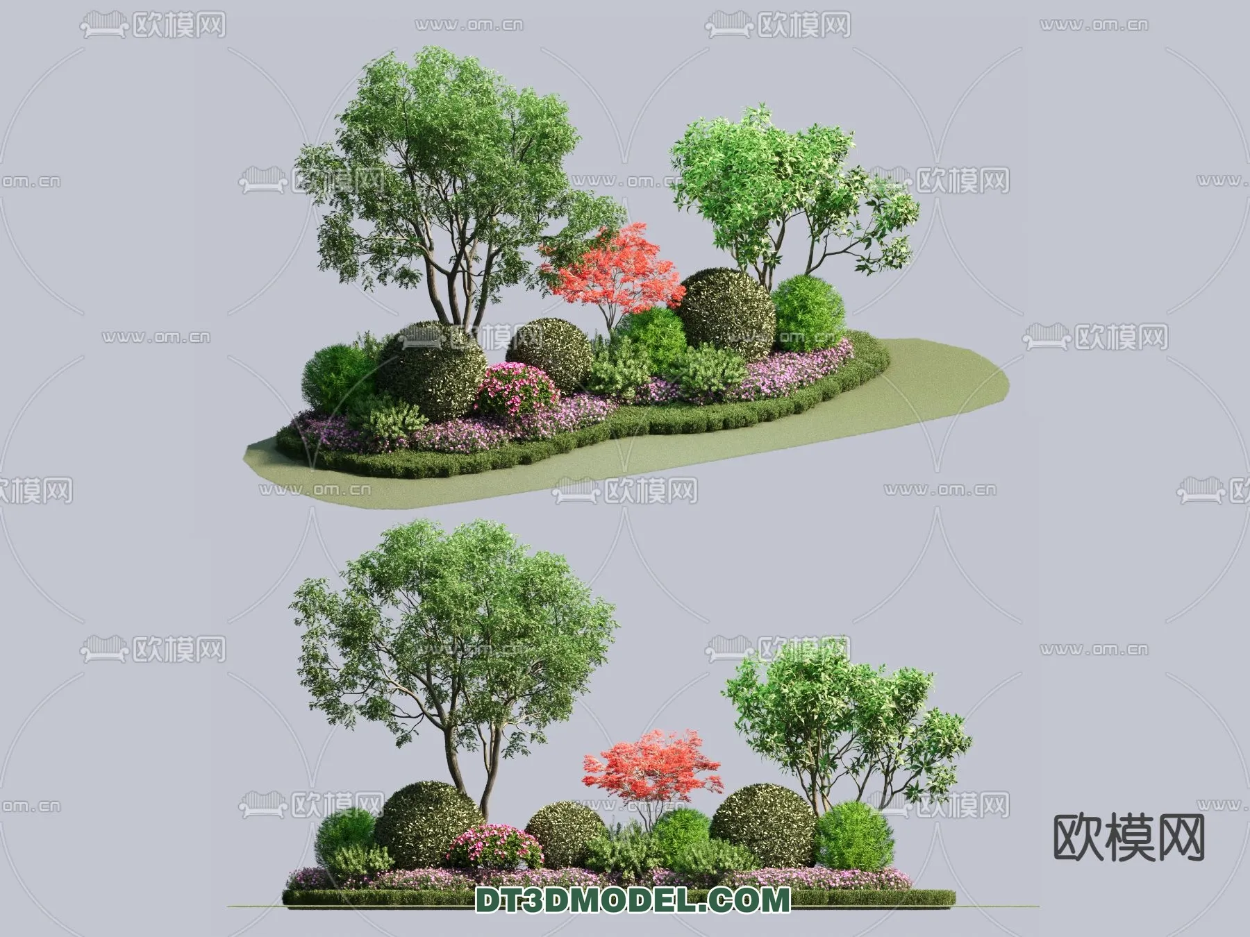 PLANTS - BUSH - CORONA - 3D MODEL - 396