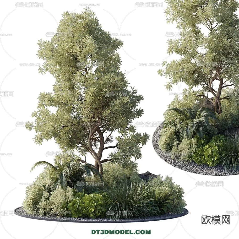PLANTS - BUSH - VRAY / CORONA - 3D MODEL - 262